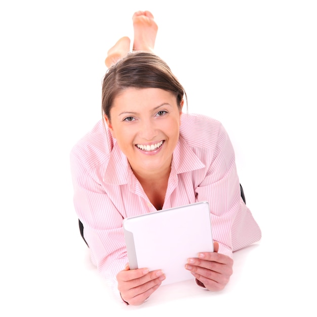 Uśmiechnięty klient